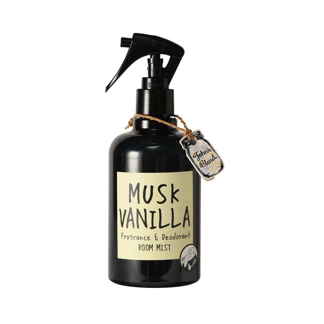 John's Blend Fragrance & Deodorant Room Mist Musk Vanilla 280ML