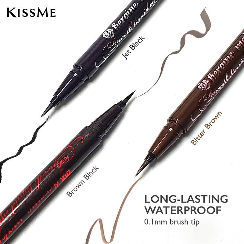KISSME Smooth Liquid Eyeliner 01 Black