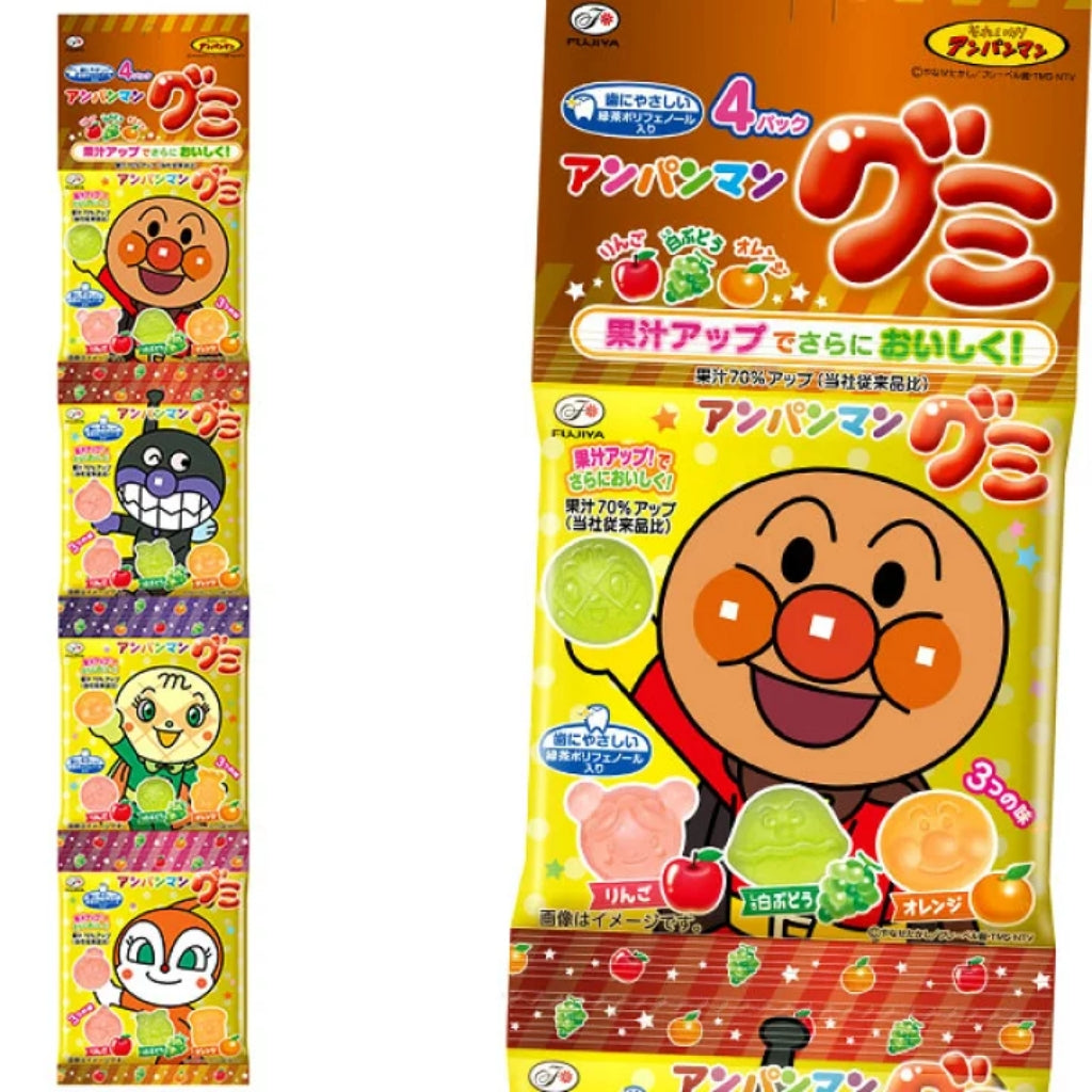Fujiya fruit jelly Candy 4-link 84g