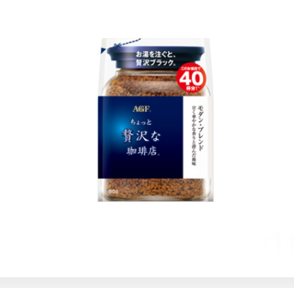 AGF Luxury Coffee Shop Modern Blend Bag 80g