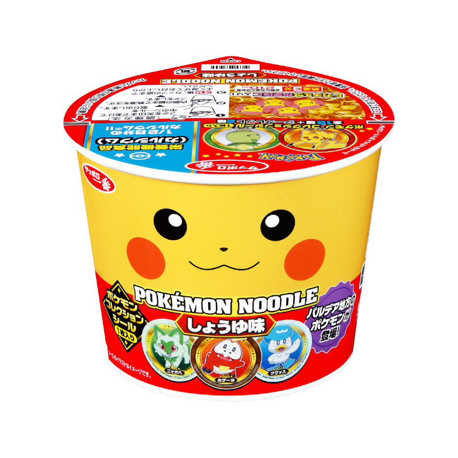 TENKAIPPIN Pokemon Noodles instant noodle Soy Sauce flavor 38g