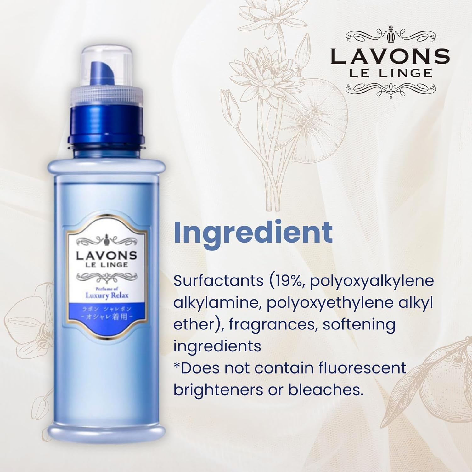 LAVONS Gentle Wash Laundry Detergent Luxury Relax 500ml