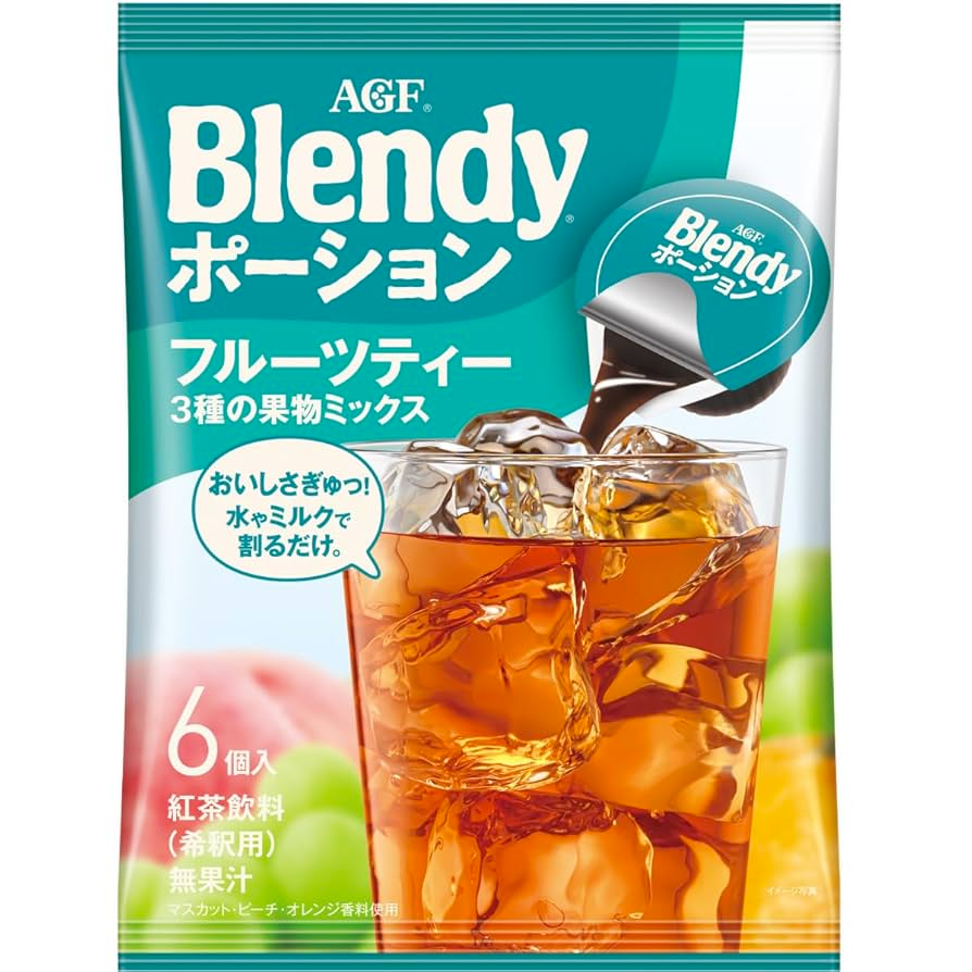 AGF Blendy Portion Fruit Tea 3-Fruit Mix