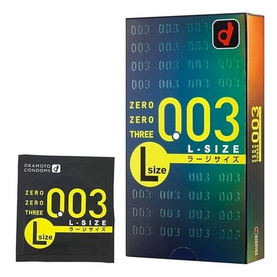 Okamoto 0.03 Condoms Large Size 10pcs