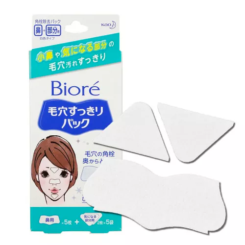 Biore Pore Refreshing Pack for Nose + Concerned Areas 5 sets