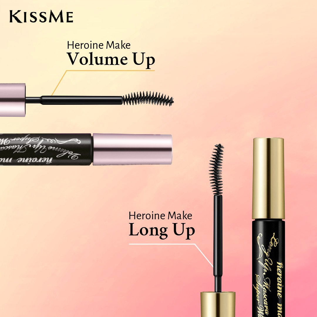 KISSME Heroine Make Volume Up Mascara Super Waterproof 01 black