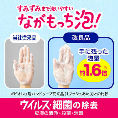 KAO Biore U Foam Stamp Hand Soap Paw Print 240ml