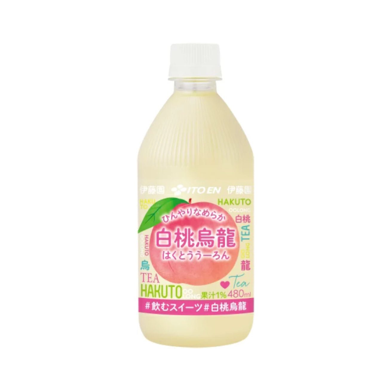 Itoen White Peach Oolong Tea 480ml