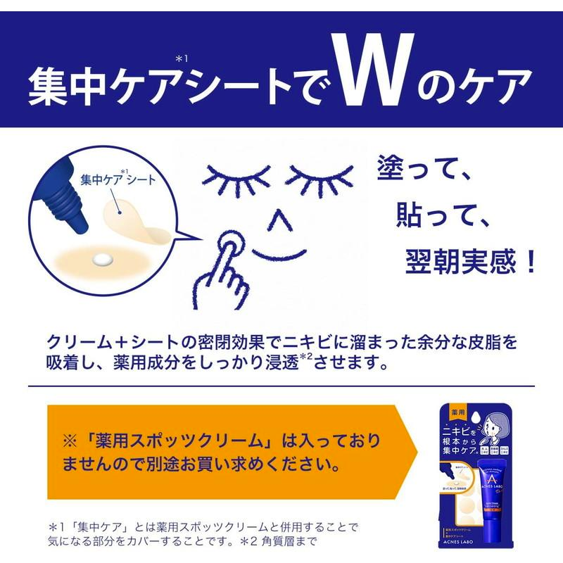 Acnes Labo Overnight Spot Patches Intensive Care 30Pcs