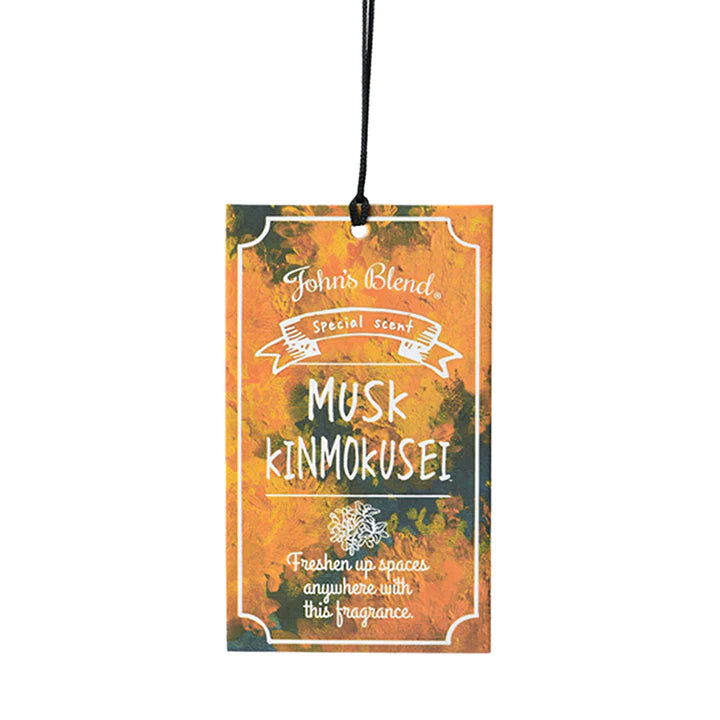 JOHN'S BLEND 2024 Limited Musk Kinmokusei Air Freshener 1 pieces