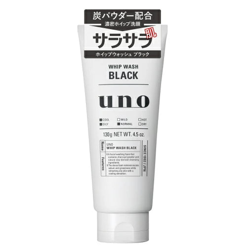 UNO Men’s Facial Cleanser Black 130g