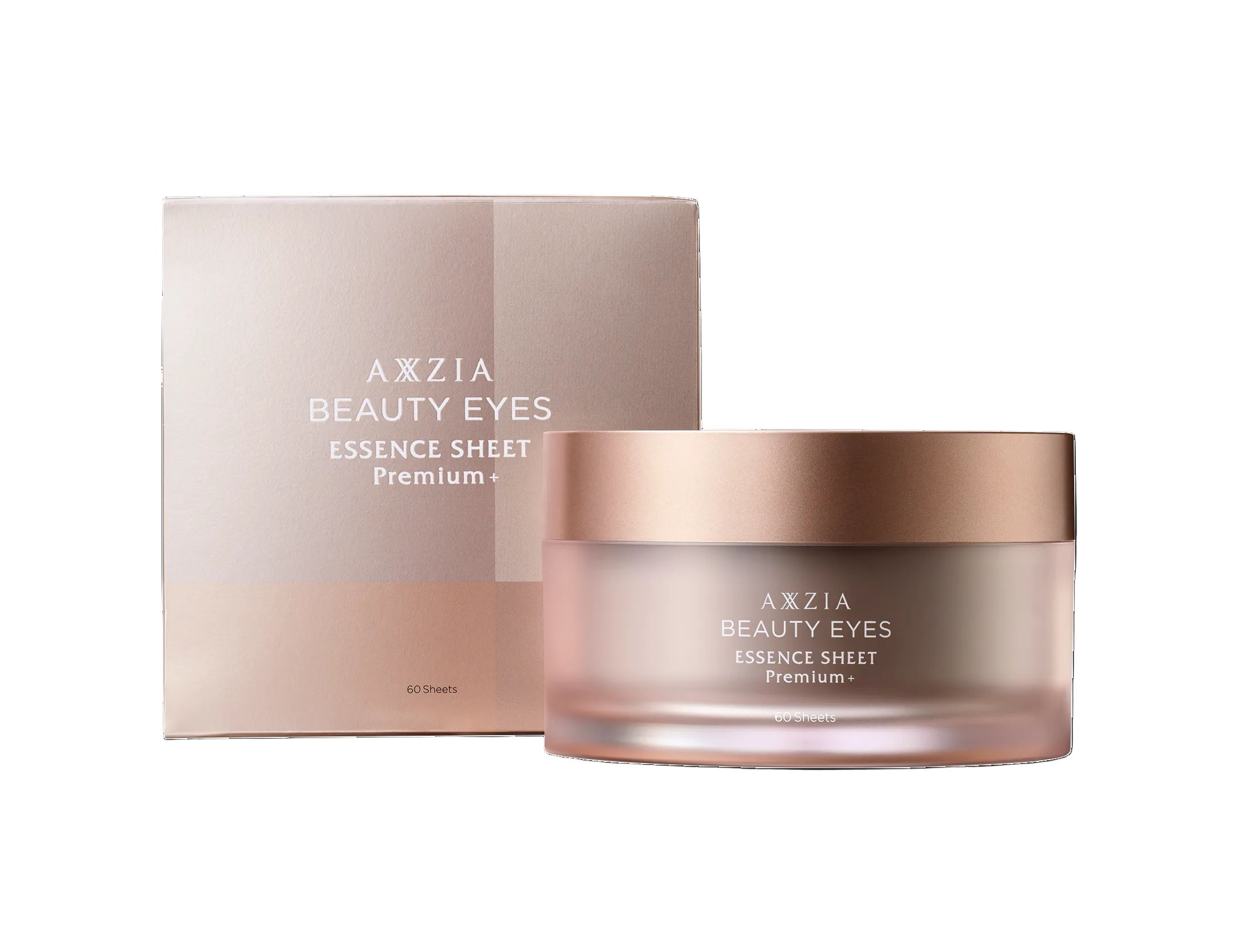 AXXZIA Essence Sheet Premium Plus 360° Full Eye Anti-Glycation 60pcs