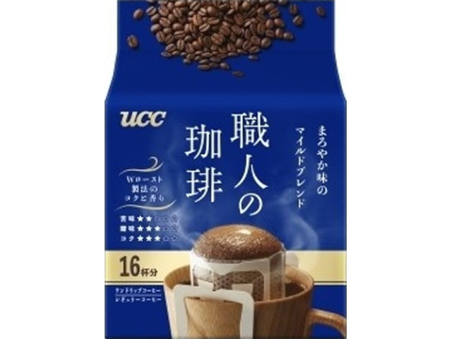 UCC Artisan Coffee Mild Blend 16 Pcs