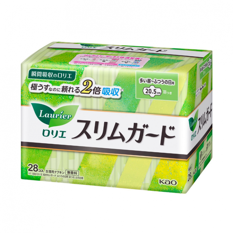 Kao Laurier sanitary pads S heavy flow 20.5cm 28 pieces