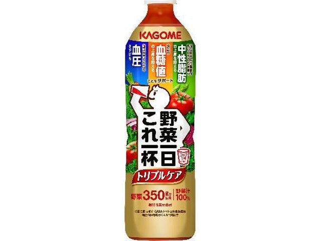 Kagome Yasai Ippai Triple Care Vegetable Juice with Functional Food GABA 720ml