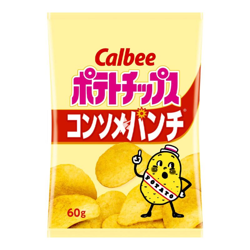 Calbee Potato Chips Consomme Flavor 60g 椿 CHUN