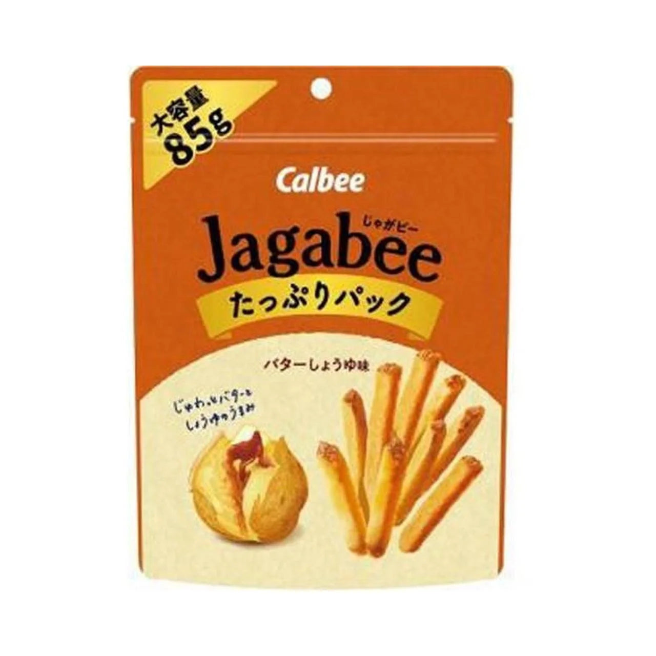 Calbee Jagabee Soy Sauce Potato Chips 85g