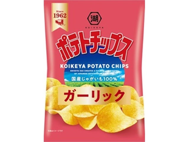 Koikeya Potato Chips Garlic Flavor 50g