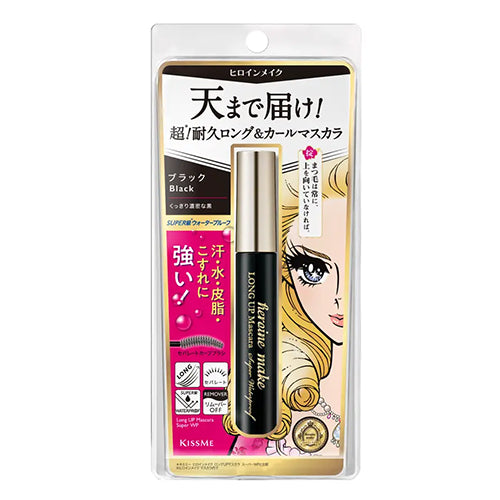 Kissme Heroine Make SP Long Up Mascara Super WP N01 Black (6g)