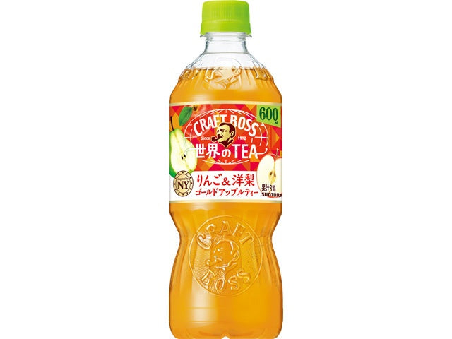 SUNTORY BOSS Craft Boss World Tea Apple & Pear 600ml