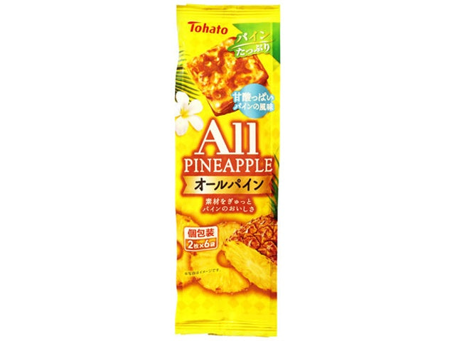 Tohato All Pineapple 2 pieces x 6 bags