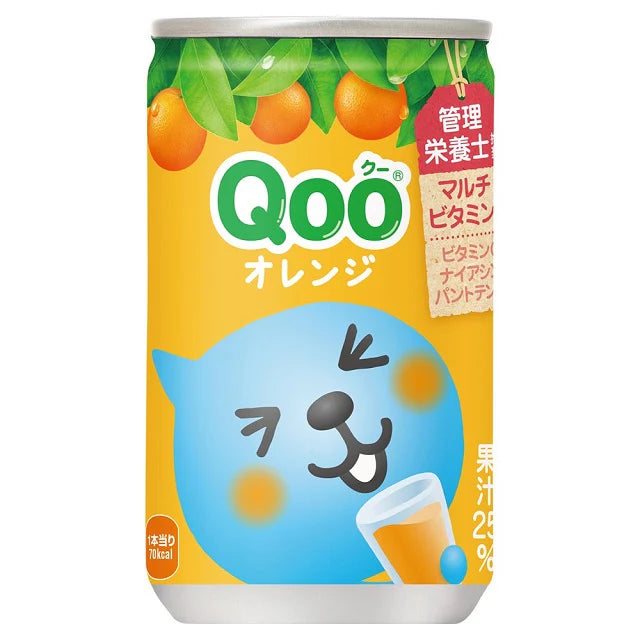 Coca Cola Qoo Juice DJ Orange Flavor Canned 160g