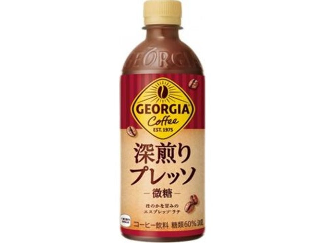 Coca Cola Georgia Coffee Deep Roast Lightly Sweetened 500ml