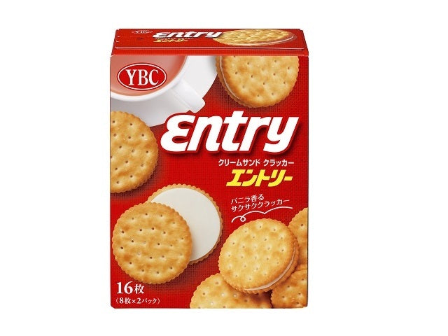 YBC Entry sandwich cracker 16 Pcs