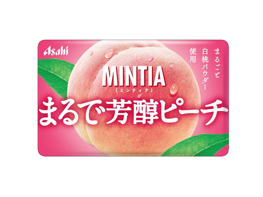 ASAHI MINTIA Rich Peach Mints