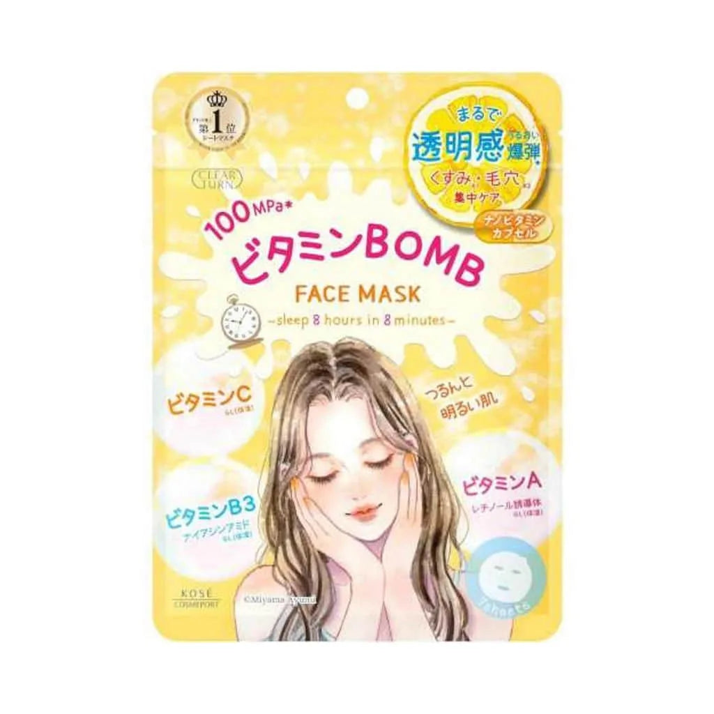 Kose Vitamin Bomb Mask 7pcs