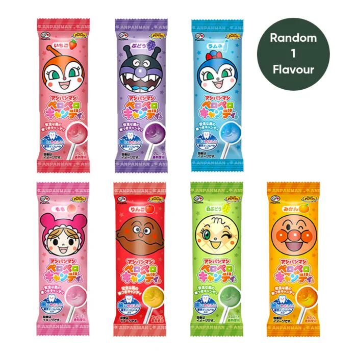 Fujiya Anpanman Lollipop 1 sticks random flavor