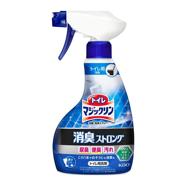 Kao Magiclean Toilet Disinfectant & Deodorize Strong Spray Fresh Herb Scent400ml