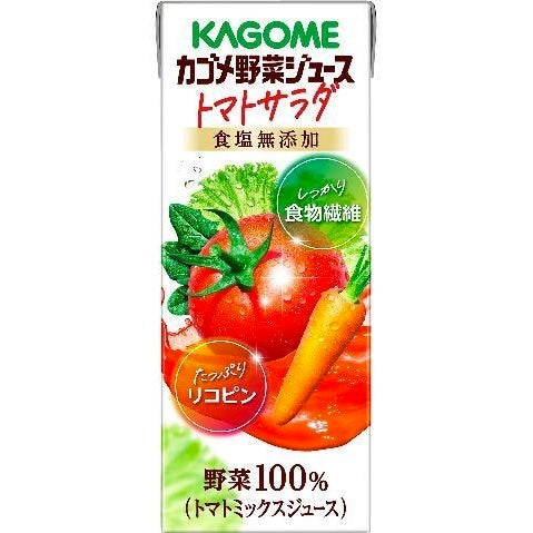KAGOME Tomato & Vegetable Juice No Added Salt 200ml
