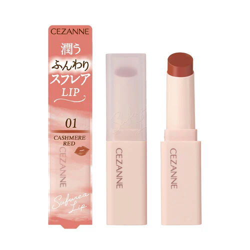 Cezanne Souffle Lip 01 Cashmere Red