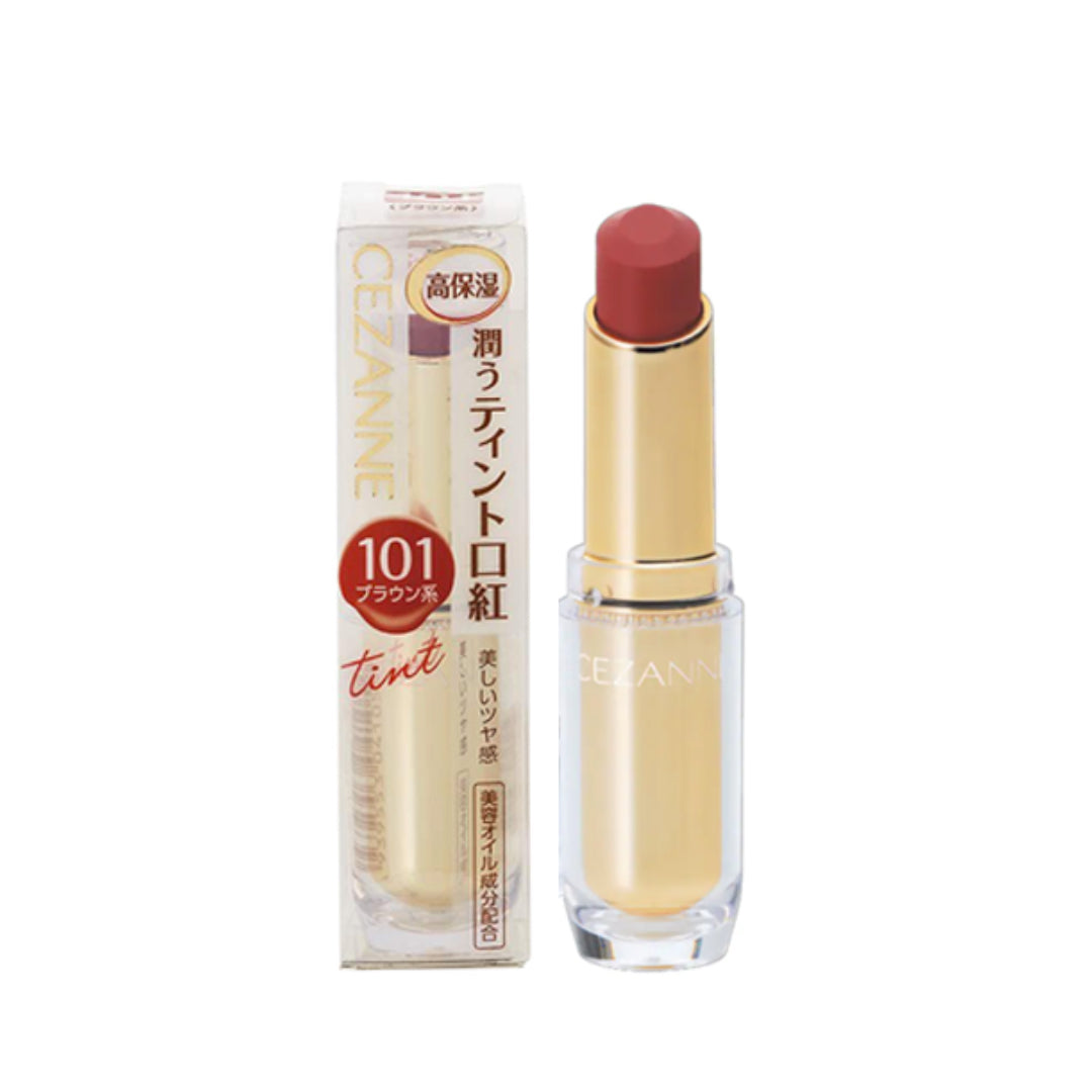 CEZANNE lasting gloss lipstick 101# brown
