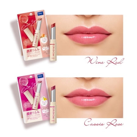 DHC Deep Moisturing Color Lip Balm Cassis Rose