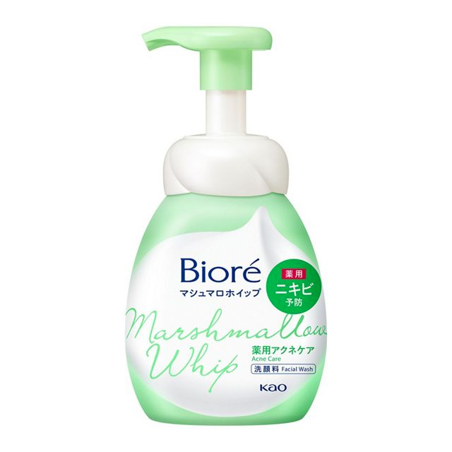 KAO Biore Marshmallow Whip Acne Care Facial Cleanser 150ml
