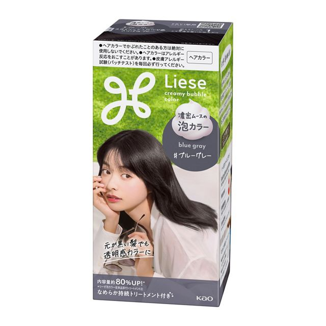 KAO Liese Foam Hair Color Blue Gray 115ml