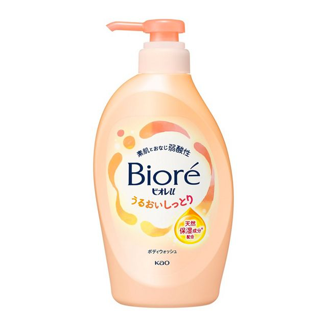 KAO Biore U Moisturizing Body Wash Soft Floral Fruity Scent 450ml