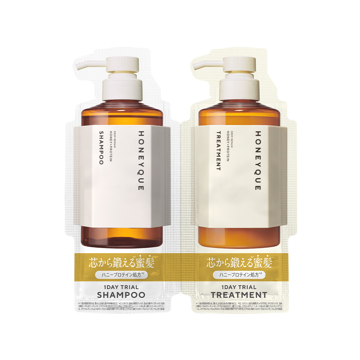 HONEYQUE Deep Repair 1-Day Travel Set 10ml + 10ml