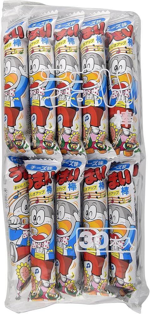 Yaokin Umaibo Cheese Flavour 1 Pack (30 Pcs)