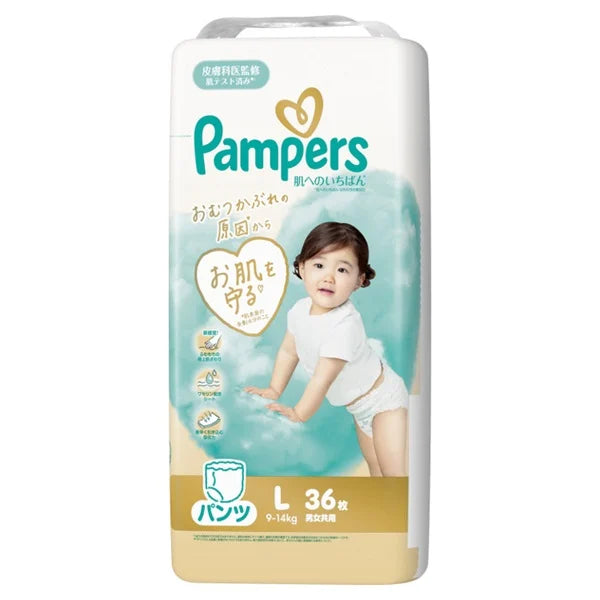 Pampers Skin Friendly Pants L 9-14kg 36 diapers