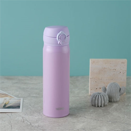 Thermos Water Bottle Vacuum Insulated Mobile Mug 500ml Lavender JNL-505 LV