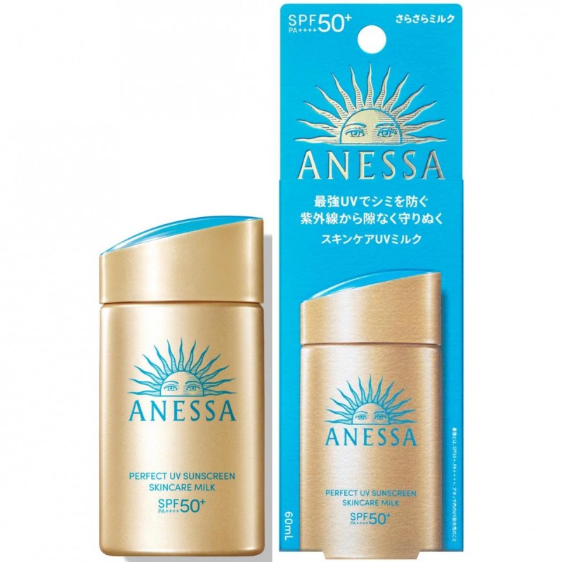 ANESSA 2024 Perfect UV sunscreen skincare Milk 60ml SPF50+ PA++++