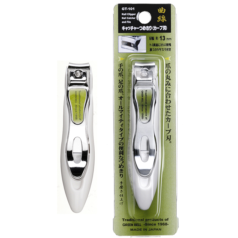 Green Bell GT-101 Stainless Steel Nail Clipper with Clipping Catcher