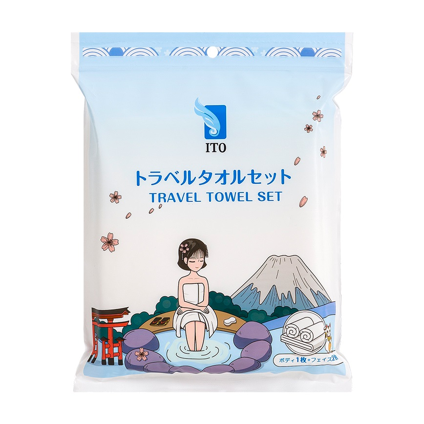 ITO Travel Towel Set 3pcs