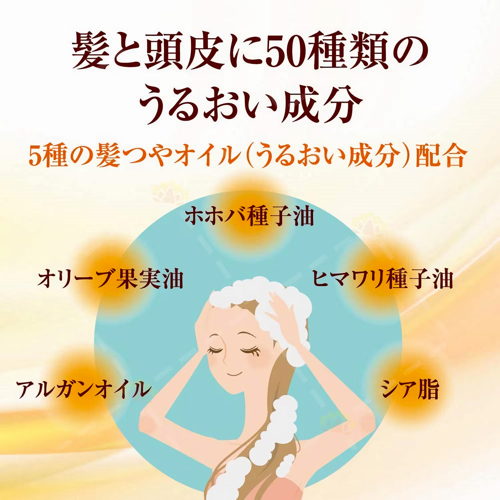 rohto 50 Megumi Hair and Scalp Nourishing Shampoo 400ml
