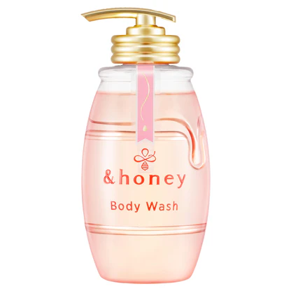 &Honey Deep Moist Gel Body Wash Rose Scent 500ml