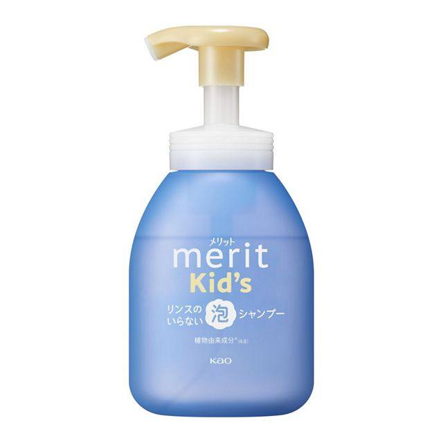 KAO Merit Kids No Rinse Foaming Shampoo Pump 330ml