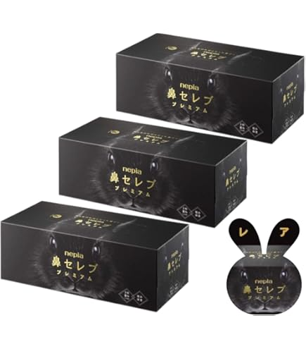 Nepia Hana Nose Celeb Premium Tissue 3-ply 130 sheets random package